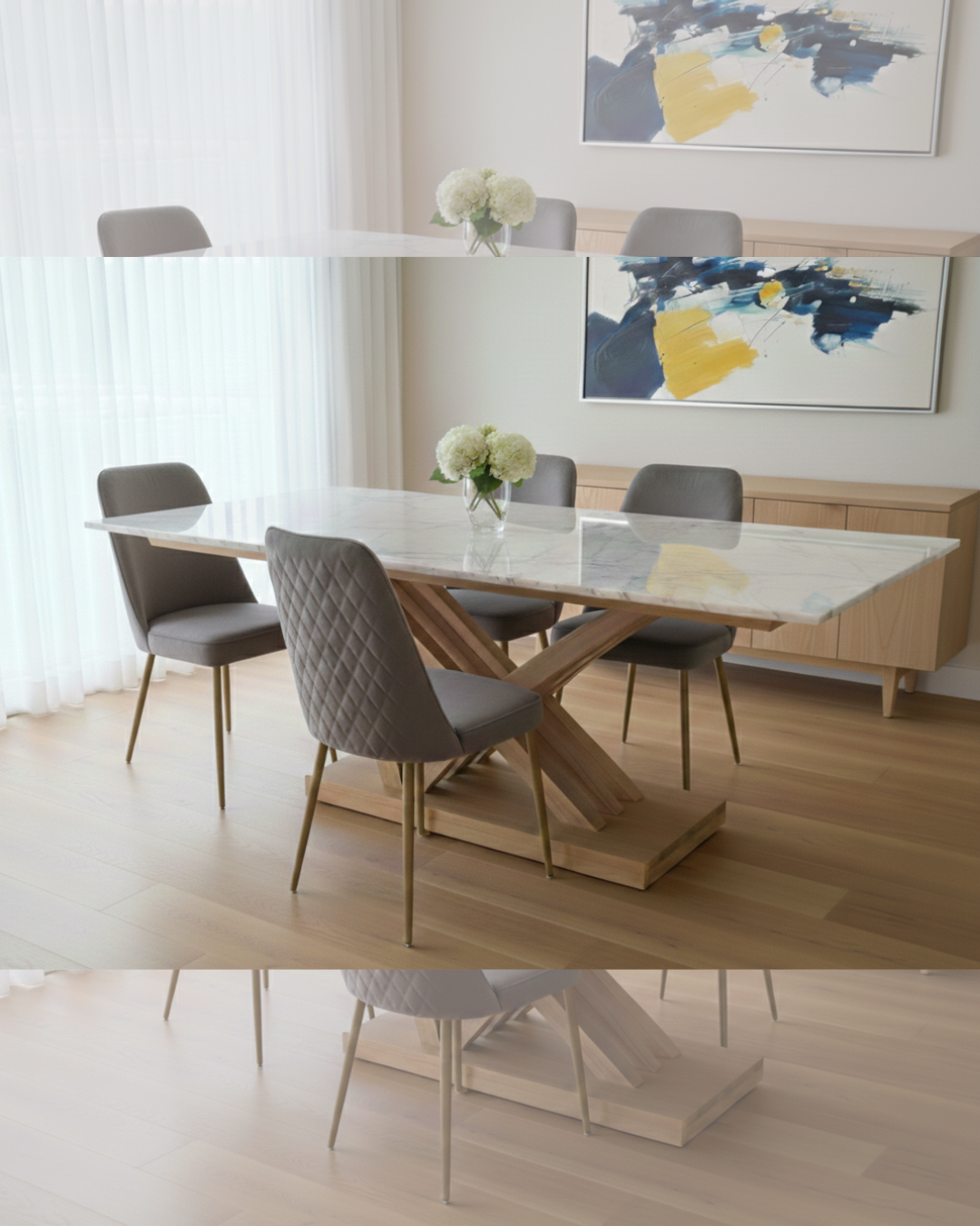 Luxury Dining Table Set